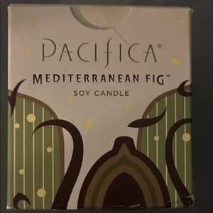 Pacifica Mediterranean Fig Soy Candle - discontinued rare